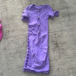 Poster girl one size fits all lavender dress